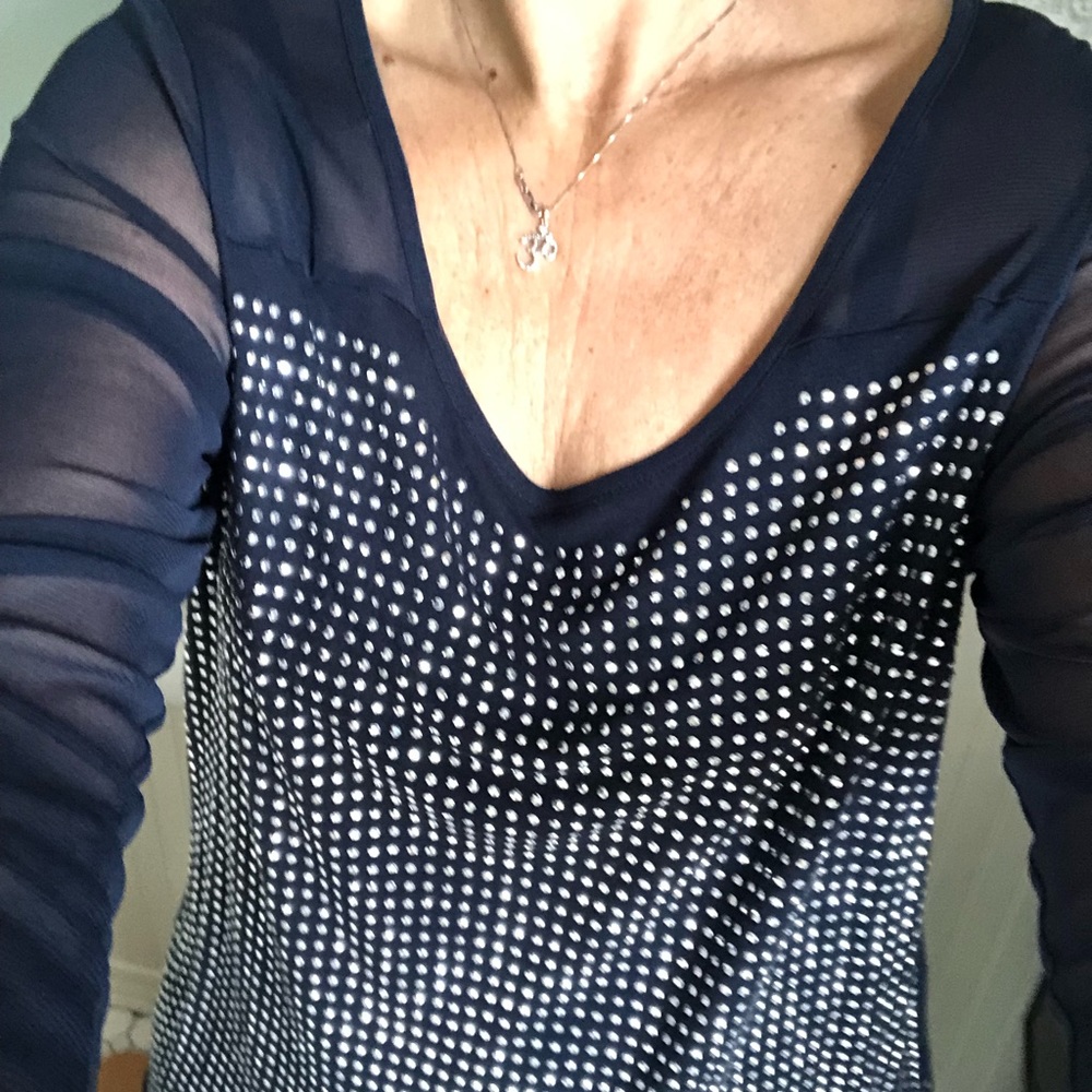 Sparkly holiday top